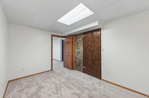 Basement flex room #2 & entrance into utility room
