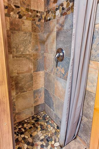 Beautifully finished shower