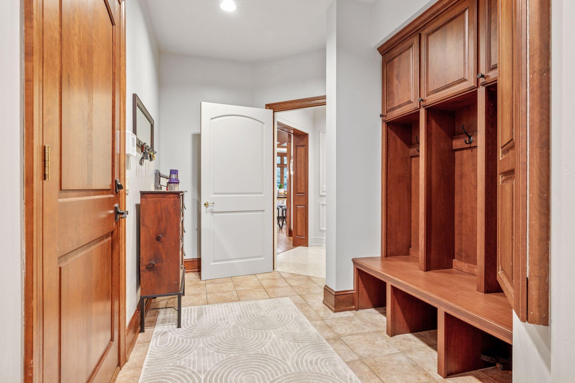 Main floor mudroom