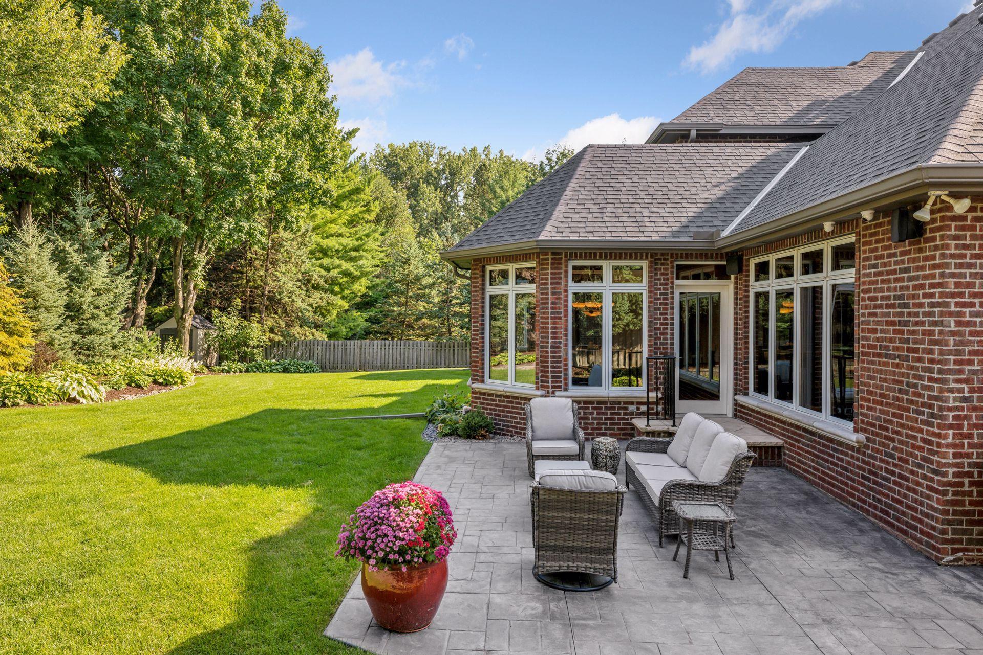 Back patio