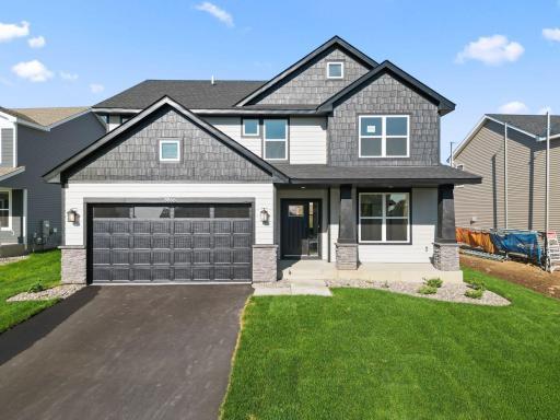 (Actual photo of the home) Home is complete and move in ready!
