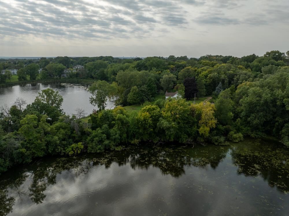 Lake and pond on property