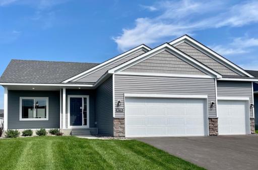 9770 32nd St NE- Completed New Construction Home ready for Quick Move-in! Highlights include a Finished Walkout Lower Level & Spacious Concrete Front Porch.