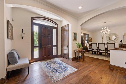 Custom millwork throughout the home is unmatched