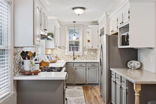 Completely updated Kitchen is a true standout feature of this home!