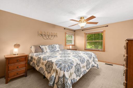 Expansive upper-level bedroom currently being used as a primary suite