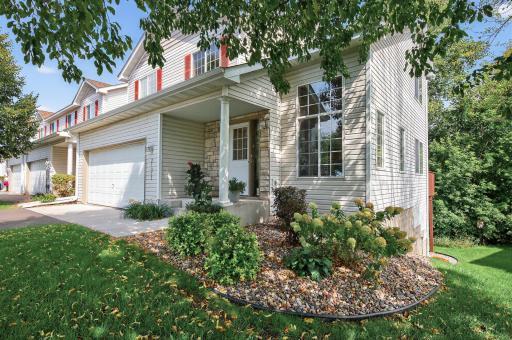 Larger End-Unit Townhome Backing to Trees & Pond