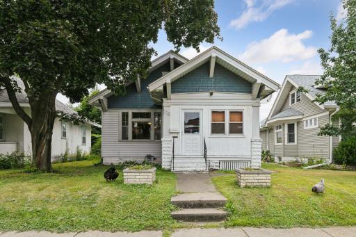 An adorable bungalow in the heart of the Hamline Midway that is waiting for your ideas..