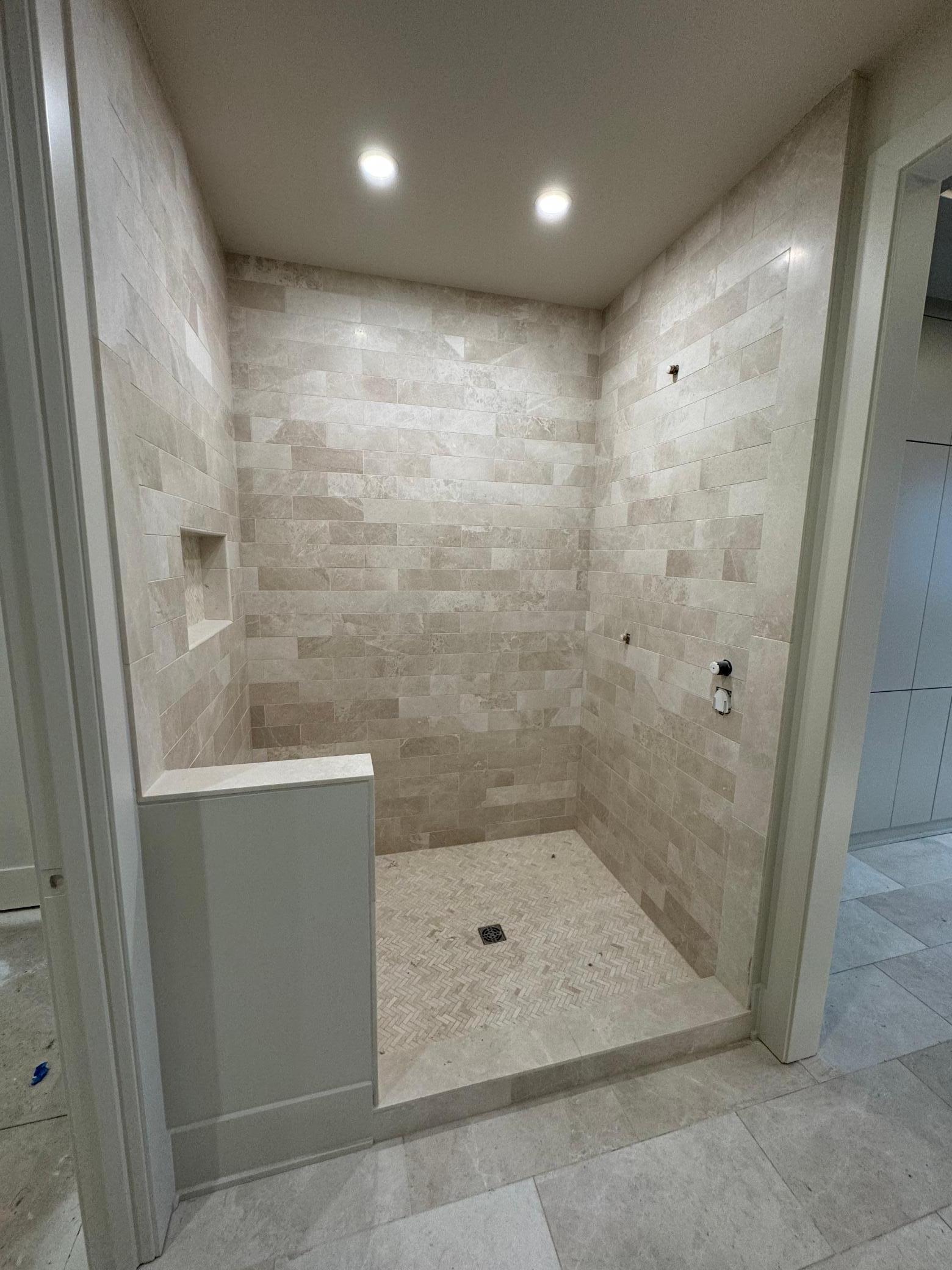 Master Bath shower march