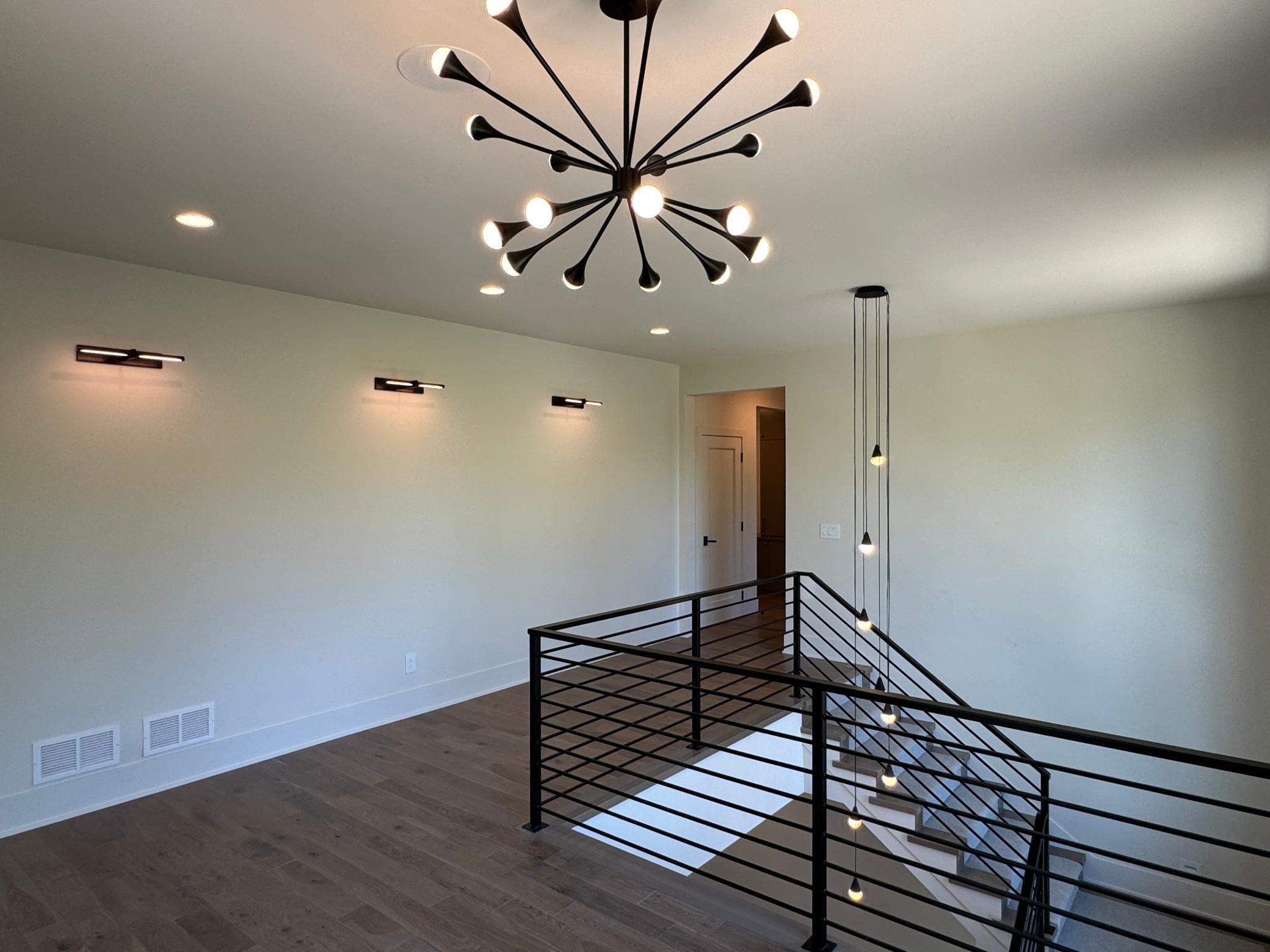 Upper level landing