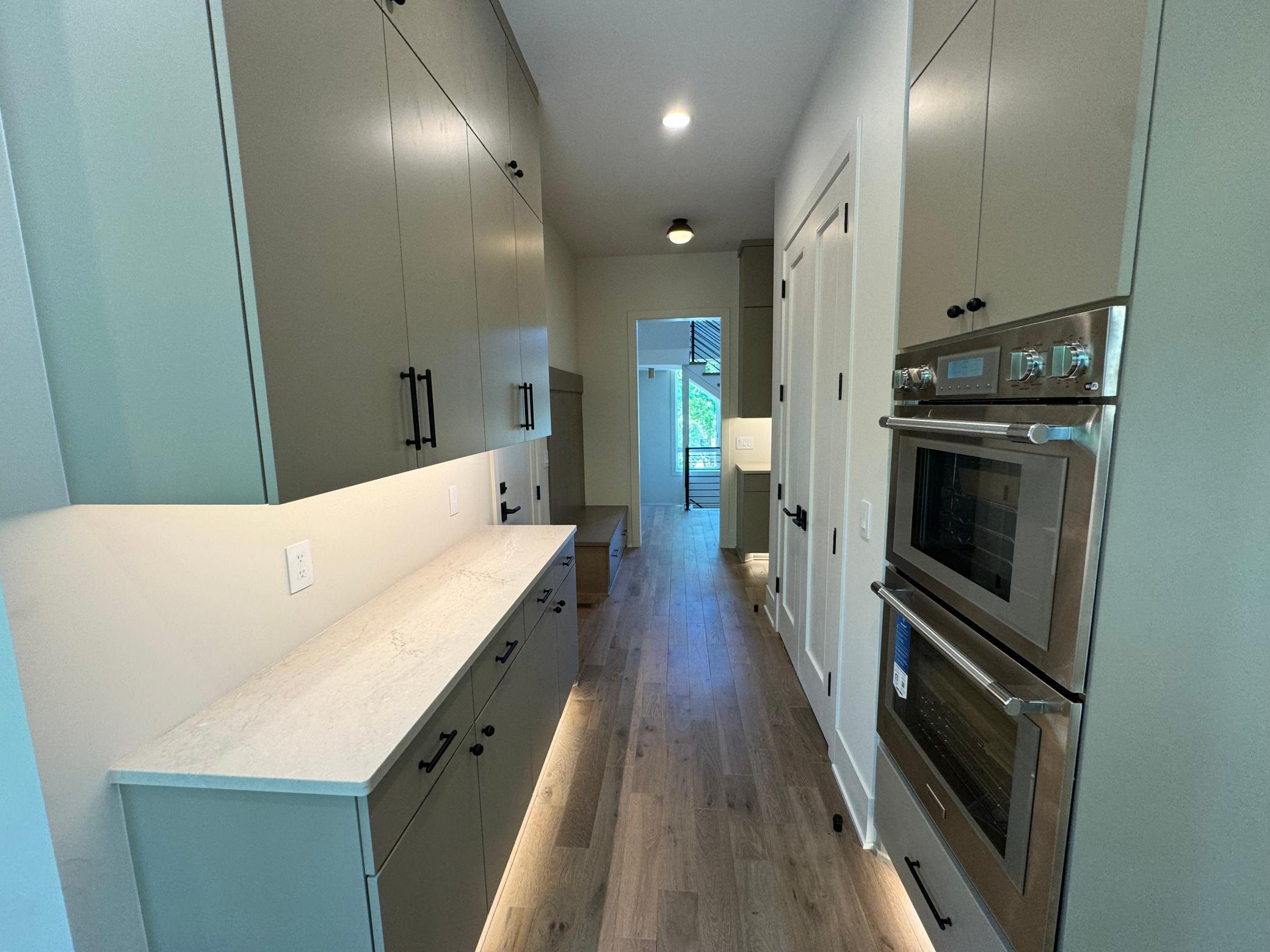 Garage entry way/back kitchen