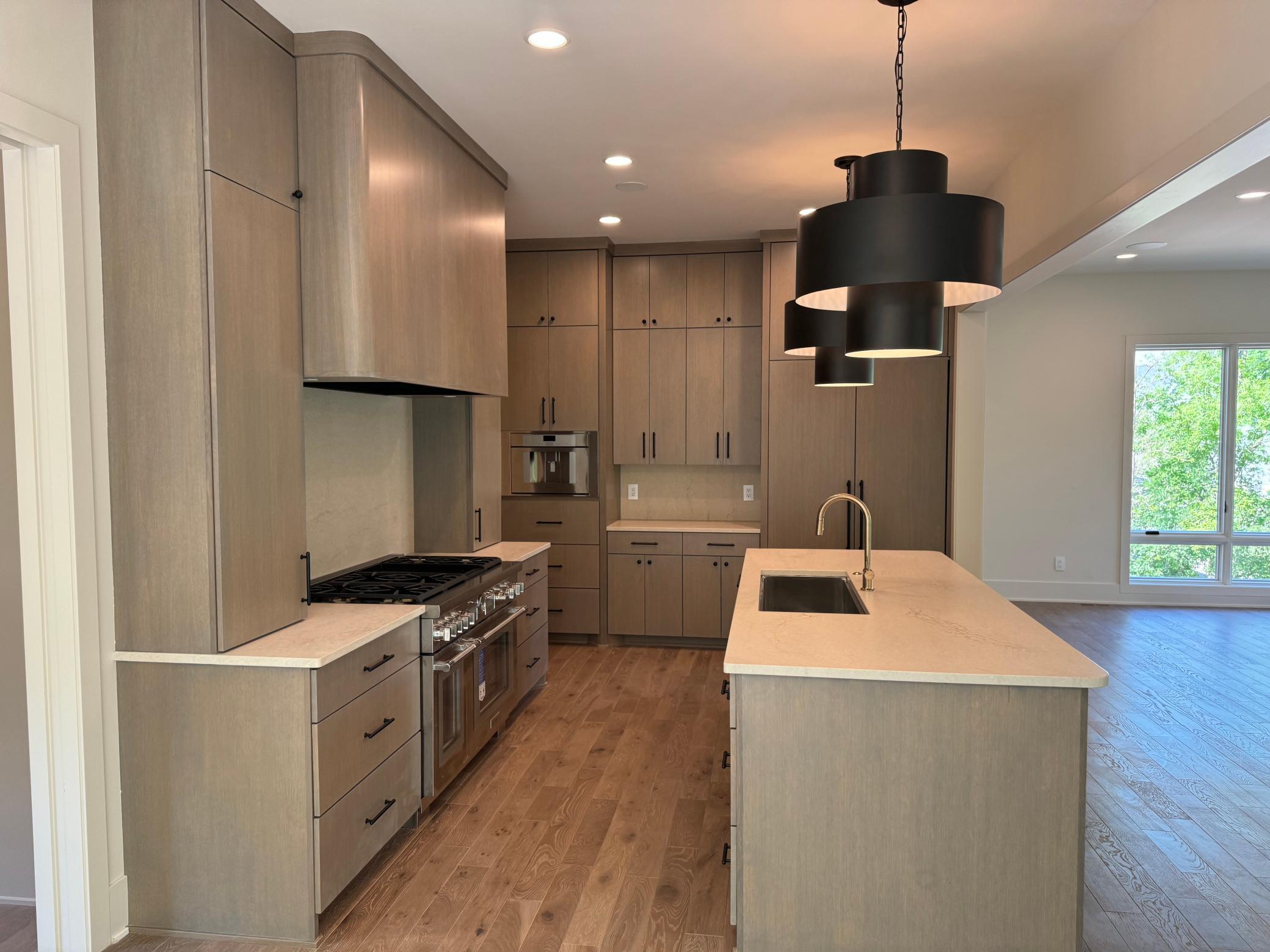 Cambria counters! Thermador! Kitchen WOW