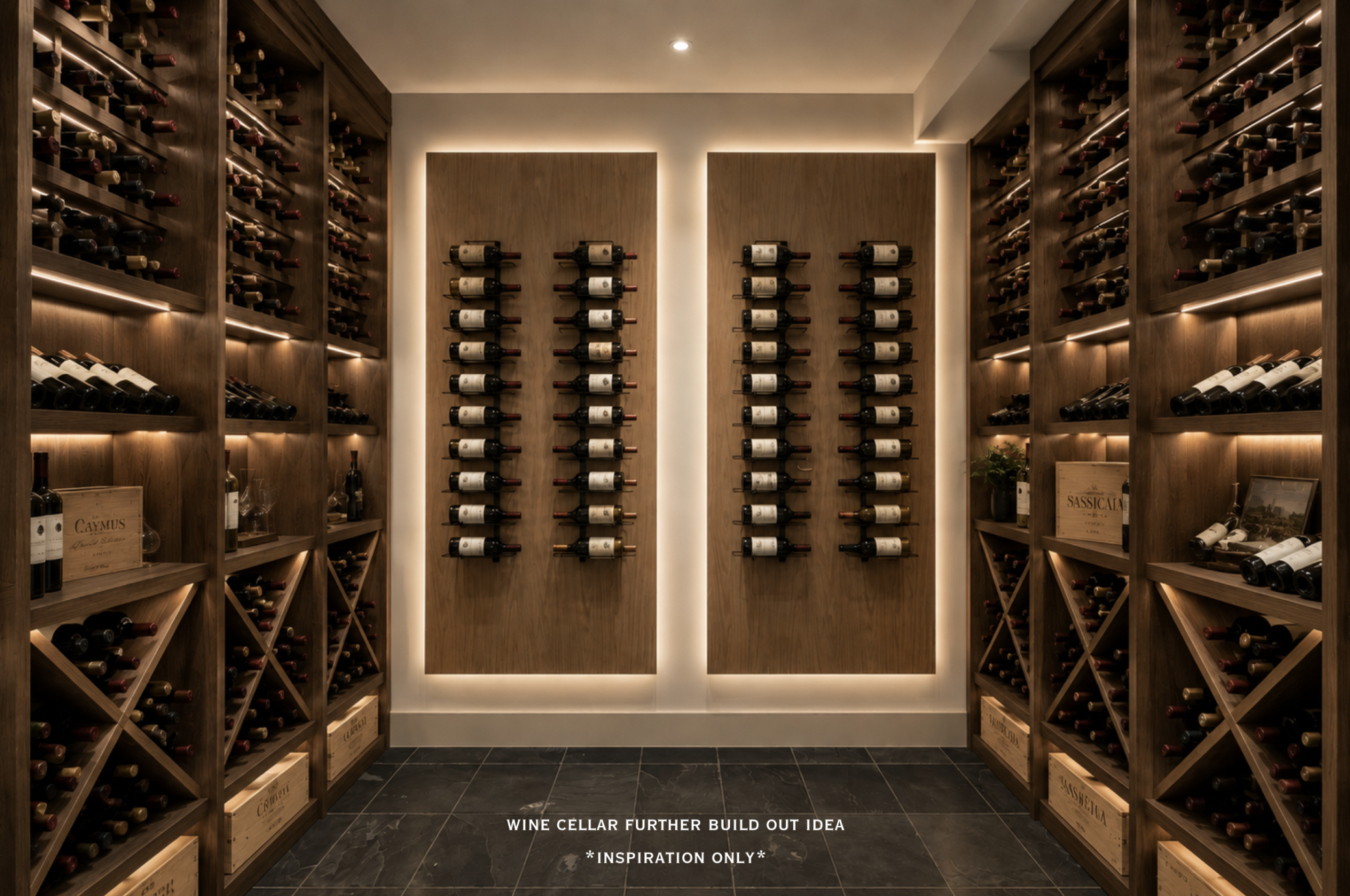 wine built out idea * virtually enhanced
