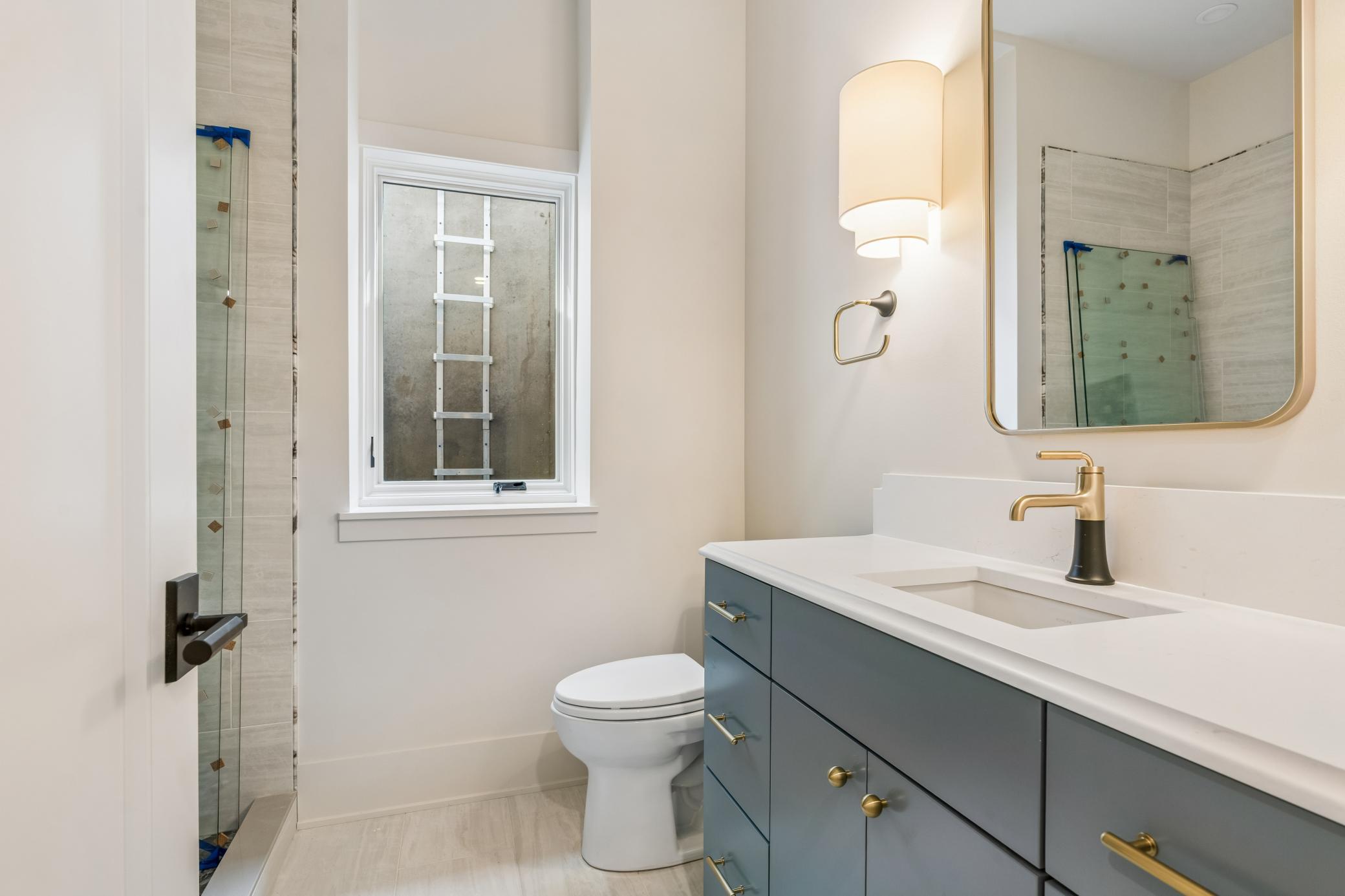 Lower level bathroom