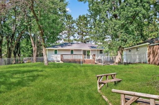 Firepit Area and Awesome 1.53 acre Corner Lot