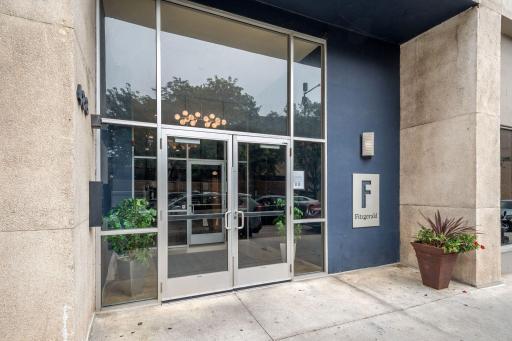 A modern, updated entrance welcomes you and your guests!