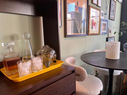 This is the perfect space for the sophisticated, city dweller who loves exploring!