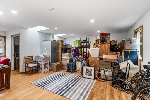 The space above the garage isn't even counted in the square footage.