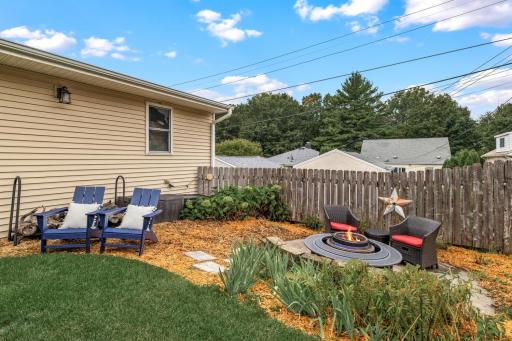 Every detail has been thought of for outdoor enjoyment.