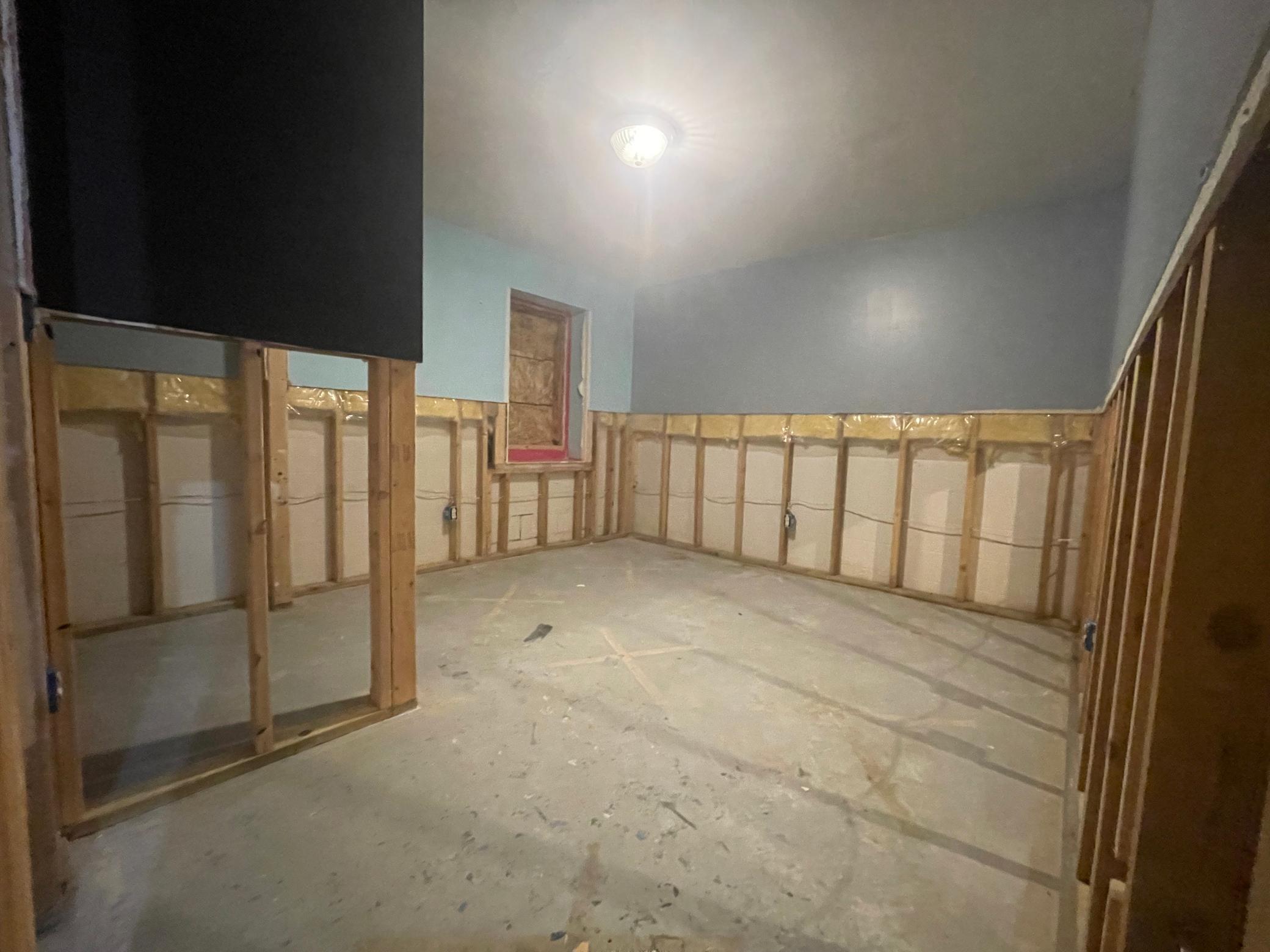 Basement Bedroom 1 Unfinished
