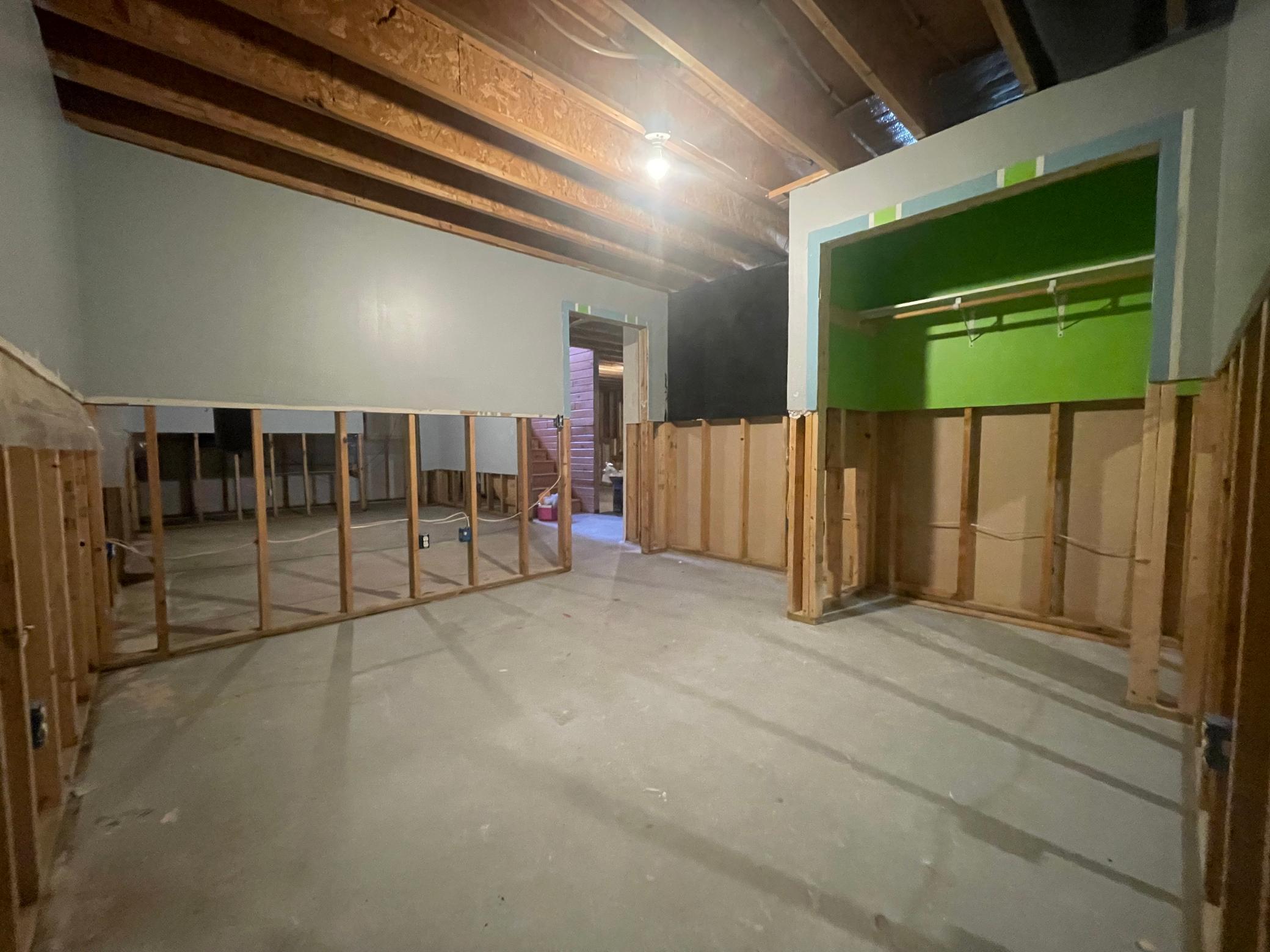 Basement Bedroom 2 Unfinished