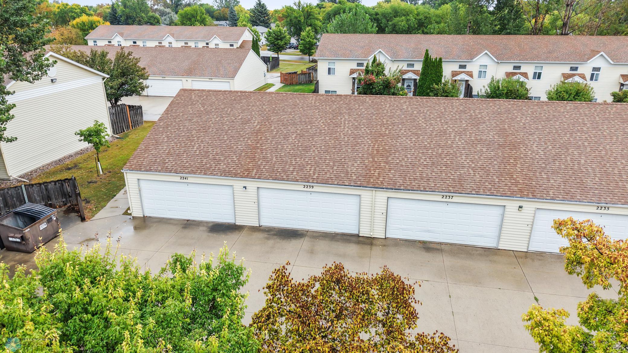 Garage - Aerial View