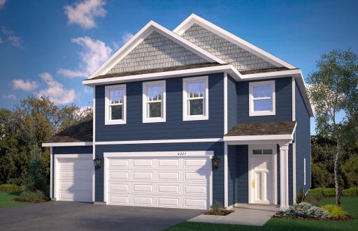 Photo for 17041 Draper Way, Lakeville, MN 55044 - listing #6788577 Welcome home to the Elm floor plan in Brookshire! Rendering of home. Reach out to learn more about the exterior colors for this home.