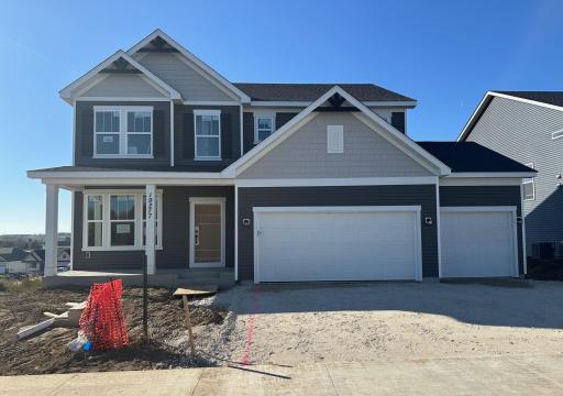 Photo for Farmington, MN 55024 - listing #6788579 Exterior with covered, concrete front porch.jpg