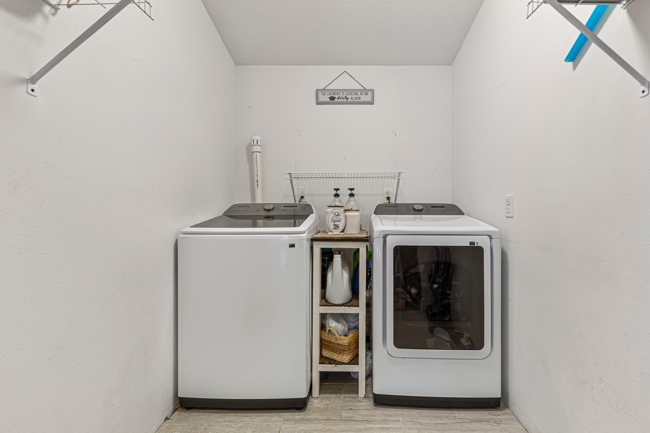 Dedicated Laundry Space