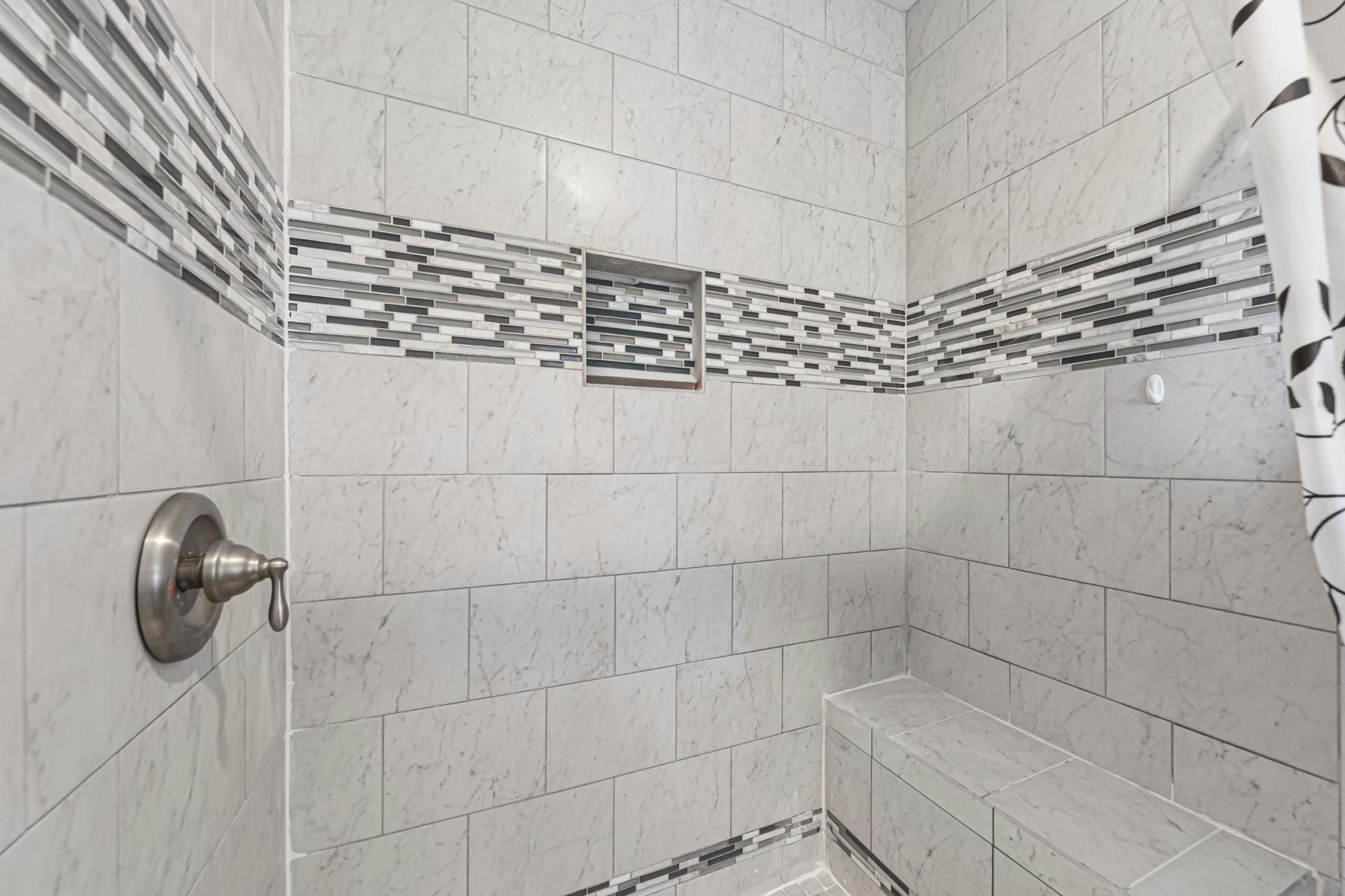 Custom Tiled Shower