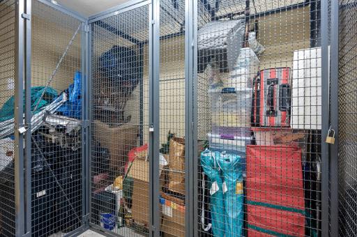 Storage locker on 5th floor!