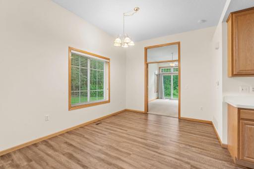 Room to host guests in the dining spot and open kitchen