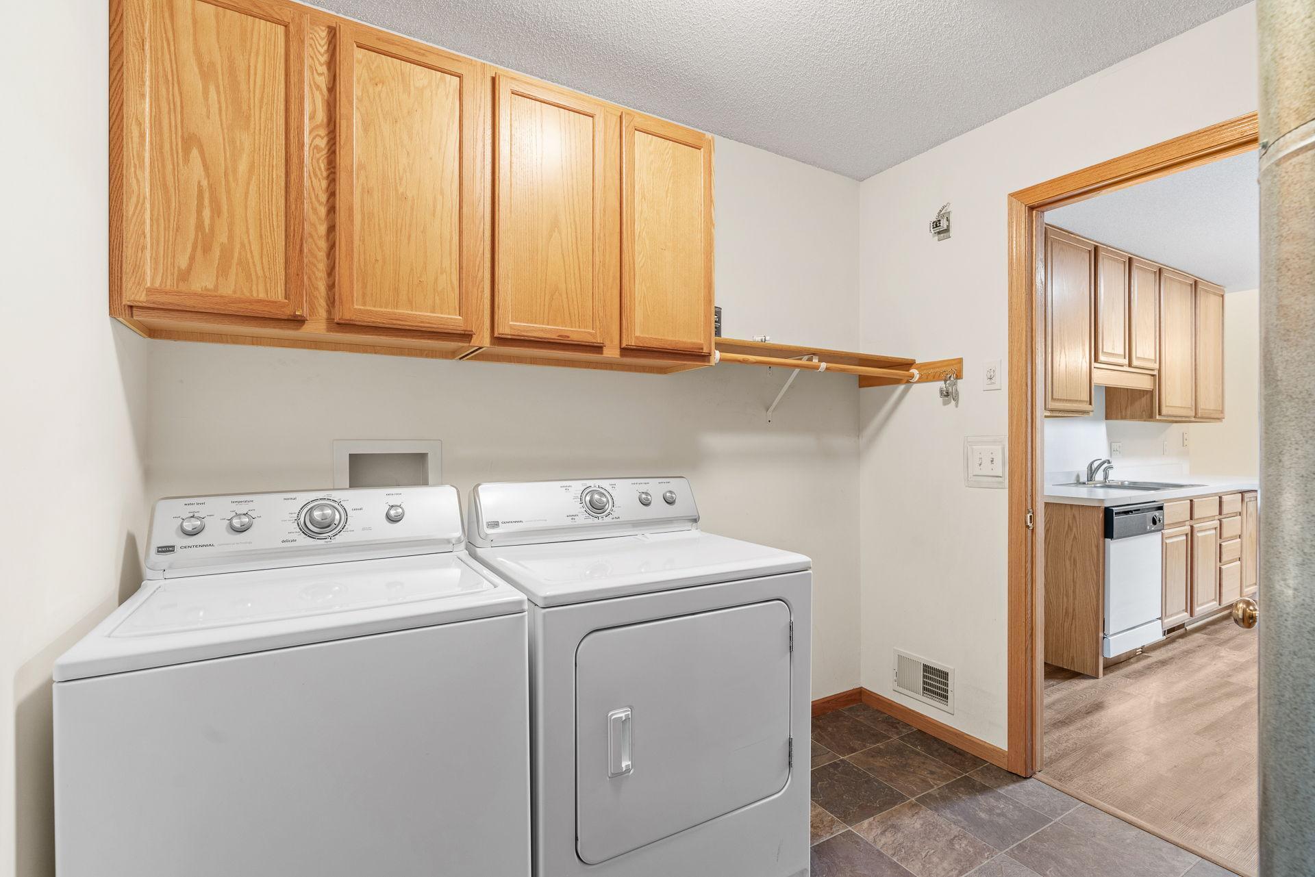 Laundry off your kitchen