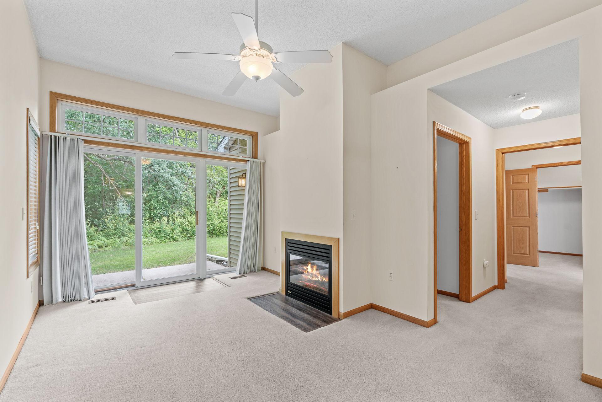 Doors to back patio
