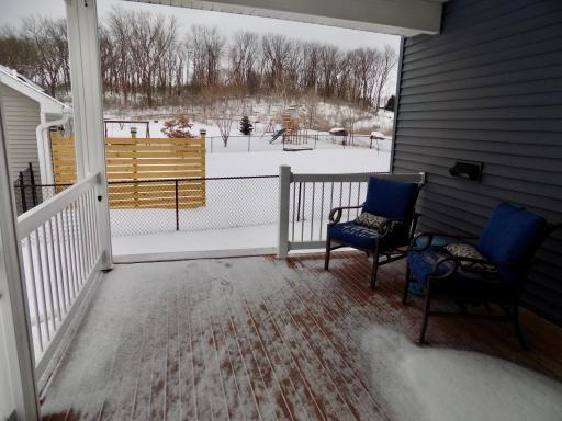 Winter picture- side deck