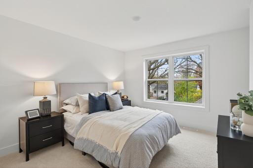 Three additional bedroomsâeach beautifully appointedâinclude both Jack & Jill and private en suite configuration with two of the upper bedrooms.