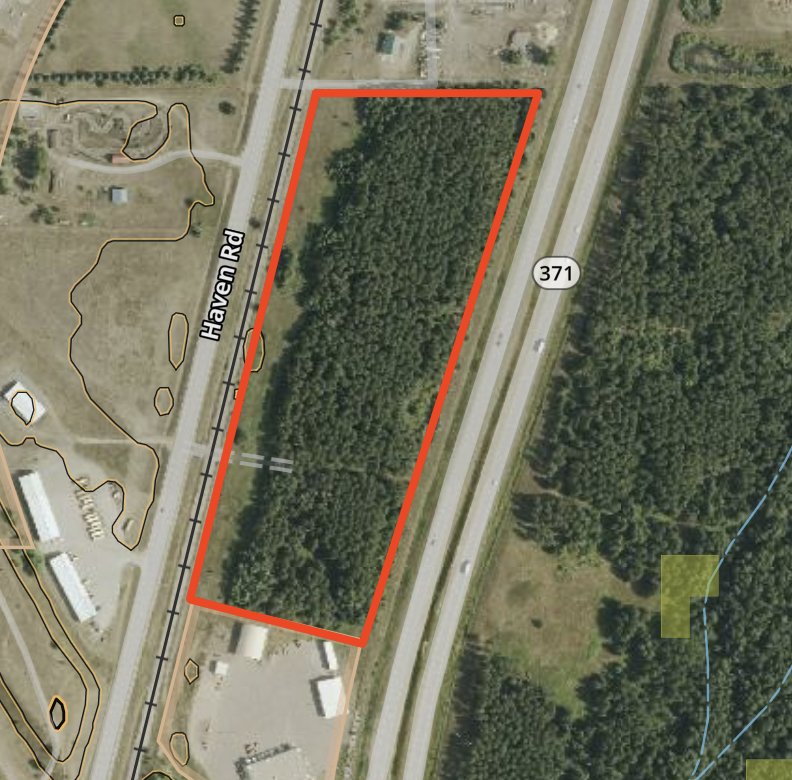 Approximate property lines