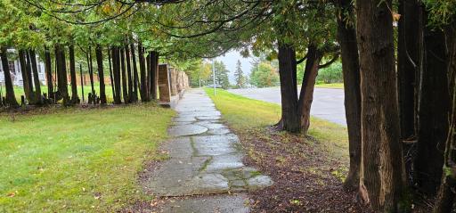 View of Lake Superior from end of your driveway.