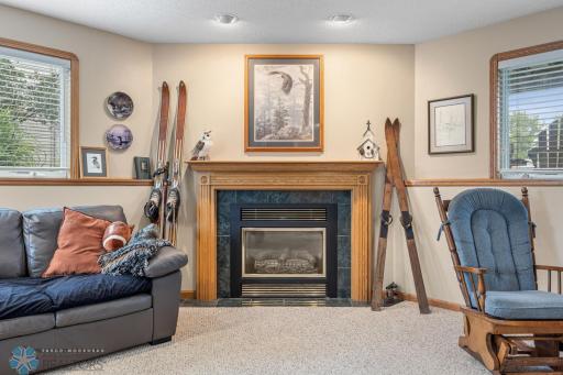 Fireplace in Family Room