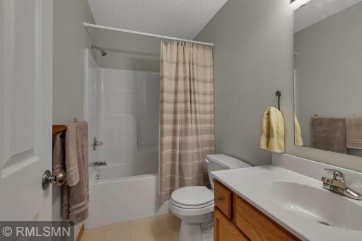 Full bath main level, exceptionally clean