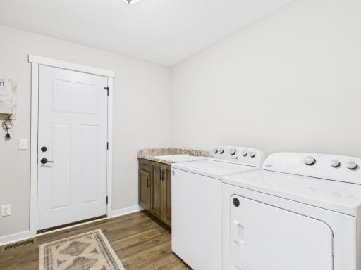 Main floor laundry