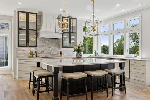 Stunning kitchen with beautiful views and ready to entertain