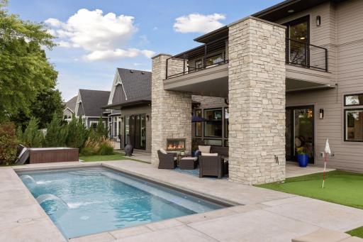 Great pool and hot tub too!