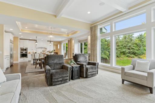 Open, airy floor plan - great for entertaining