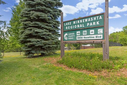 Deed access to Lake Minnewashta and close to the regional park
