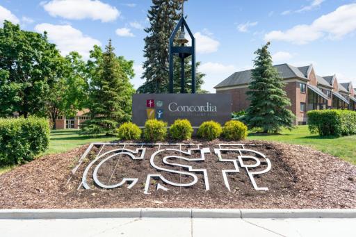 Less than a mile from Concordia University campus