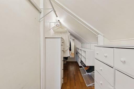 Upper Primary Bedroom Walk-in Closet w/ storage