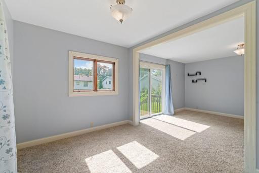 HUGE primary with beautiful light and sliders to back yard. Room for sitting area, office space, or any extra space you might need!