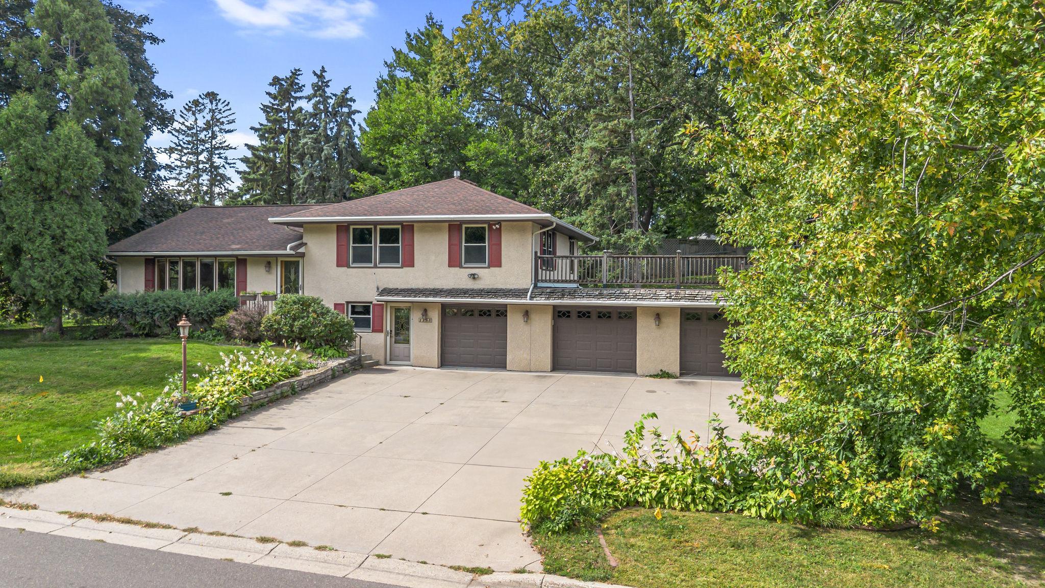 Good off street parking plus three car garage