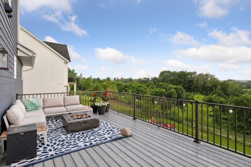 Ultimate privacy awaits with no backyard neighbors. Imagine grilling and entertaining in this space!